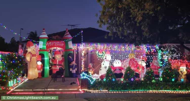 Christmas Light display at 29 Parallel Avenue, Salisbury North
