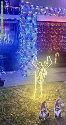 Christmas Light display at 4 Stuart Street, Dernancourt