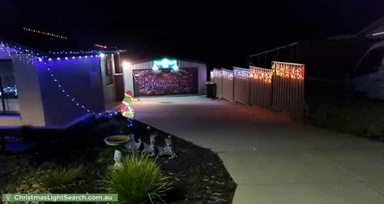 Christmas Light display at 29 Cuthbert Circuit, Wanniassa