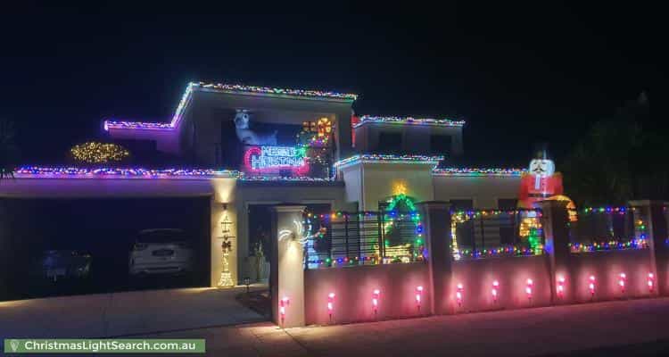 Christmas Light display at 92 East Road, Pearsall