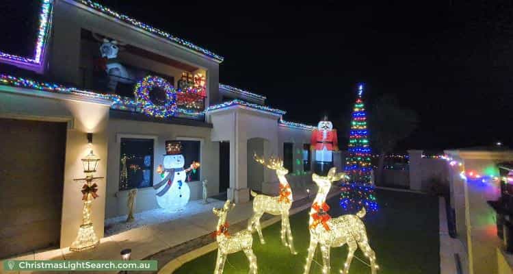 Christmas Light display at 92 East Road, Pearsall