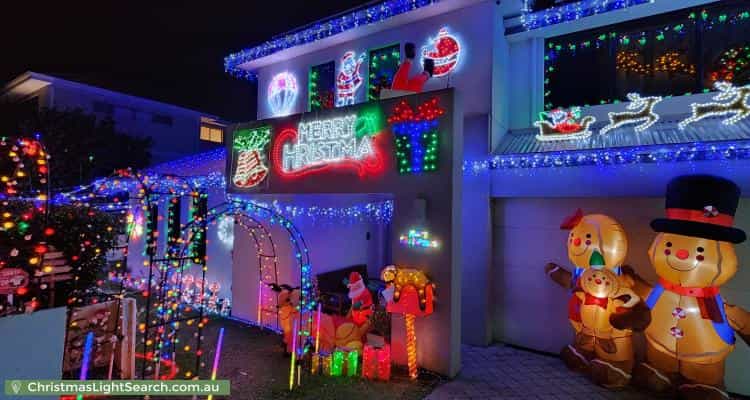 Christmas Light display at  Gimber Street, Melville