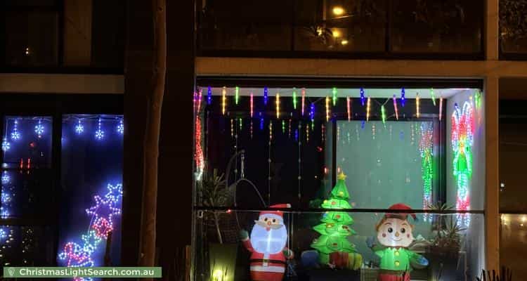Christmas Light display at 7 Red Hill Terrace, Doncaster East