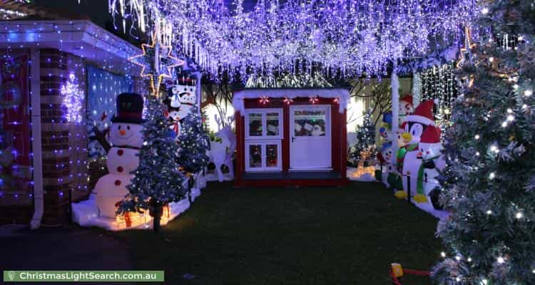 Christmas Light display at 33 Yorn Circuit, Beeliar