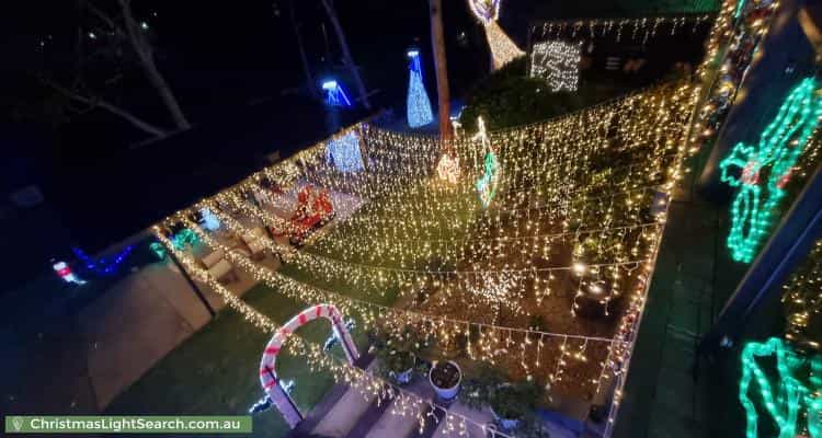 Christmas Light display at 96A Trudy Crescent, Cornubia
