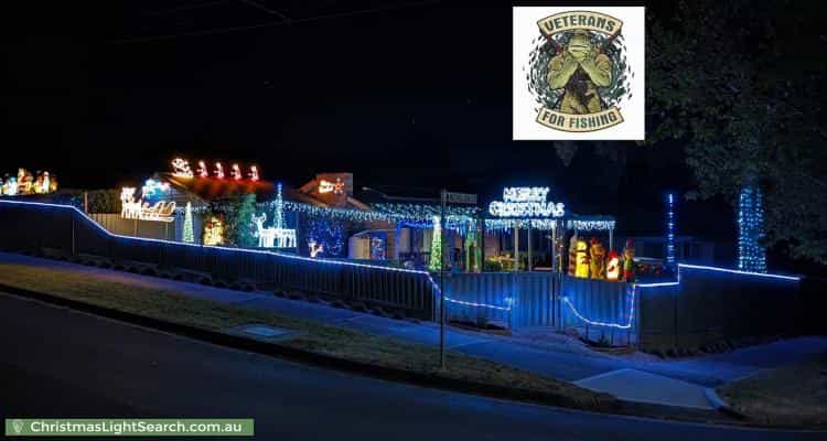Christmas Light display at  David Road, Lilydale