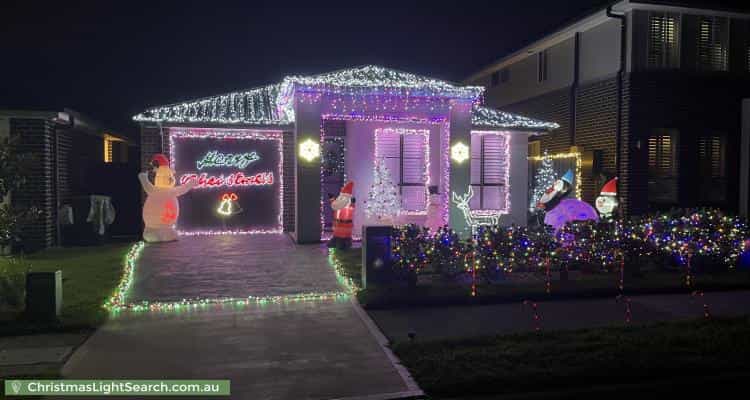 Christmas Light display at 55 Everard Terrace, Marsden Park