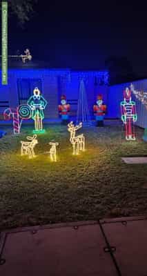 Christmas Light display at 34 Coogee Avenue, Paralowie