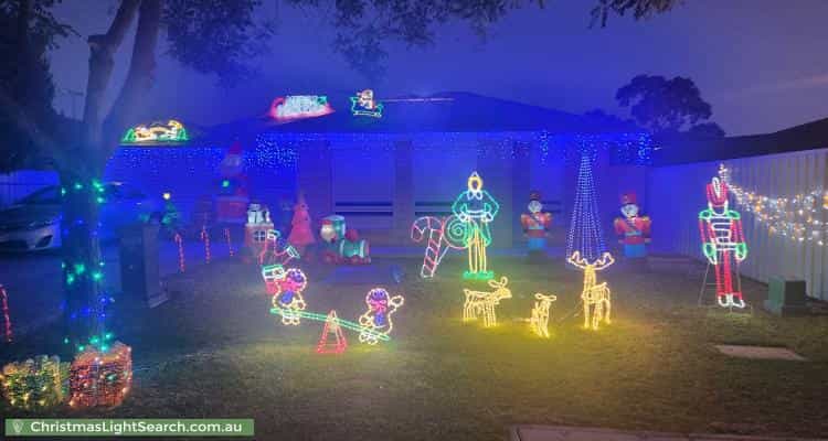 Christmas Light display at 34 Coogee Avenue, Paralowie