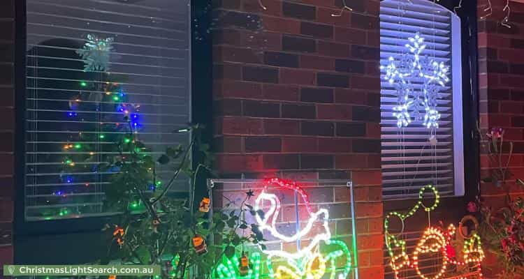 Christmas Light display at 22 Wyong Court, Patterson Lakes