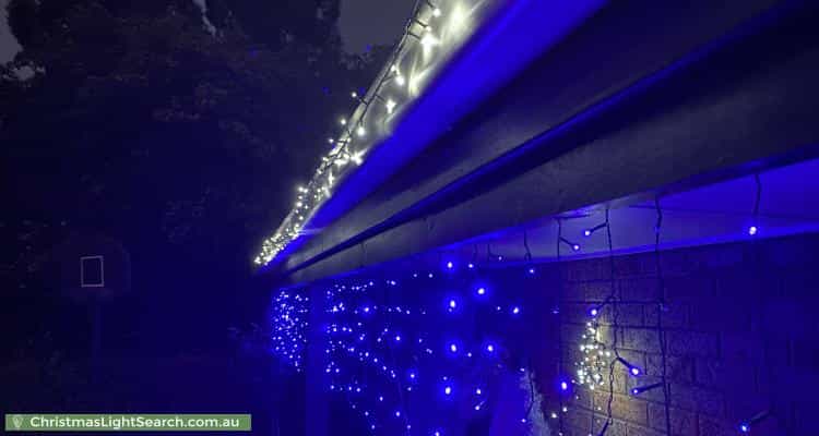 Christmas Light display at 59 Wallace Road, Wantirna South