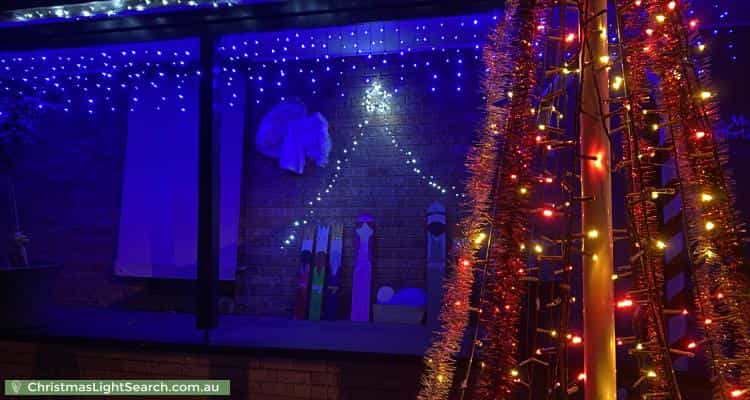 Christmas Light display at 59 Wallace Road, Wantirna South
