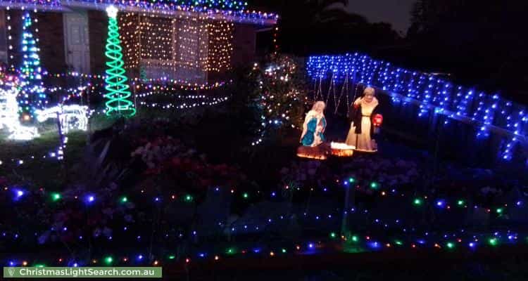 Christmas Light display at 17 Heathersay Avenue, Aldinga Beach