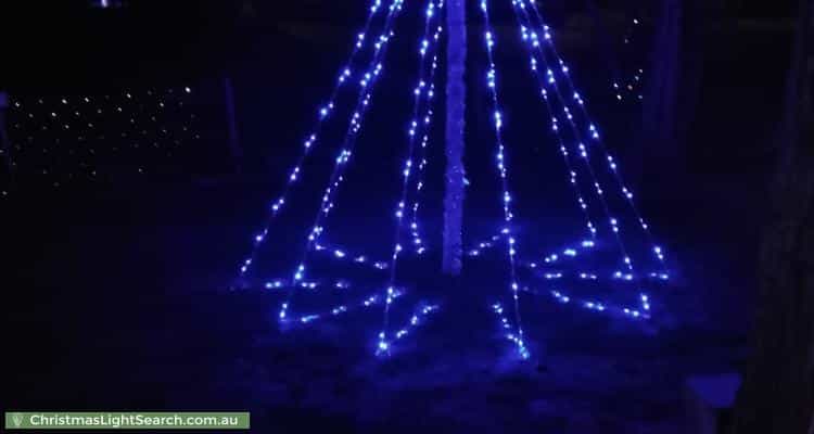Christmas Light display at 17 Stamford Street, Wendouree