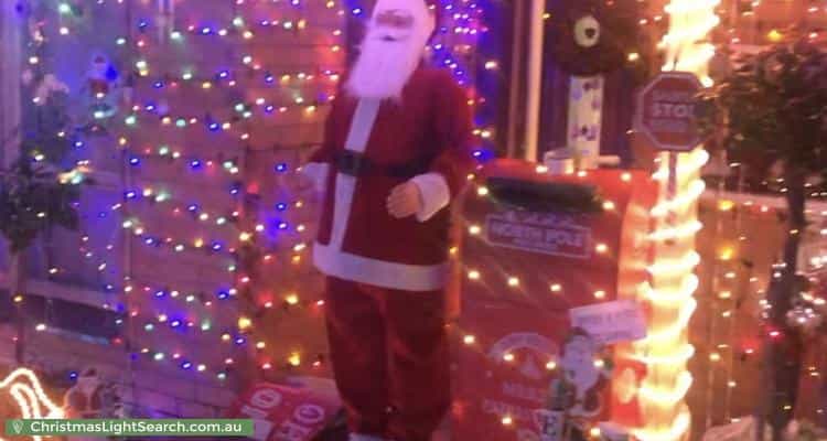 Christmas Light display at 35 Rochdale Drive, Burwood East