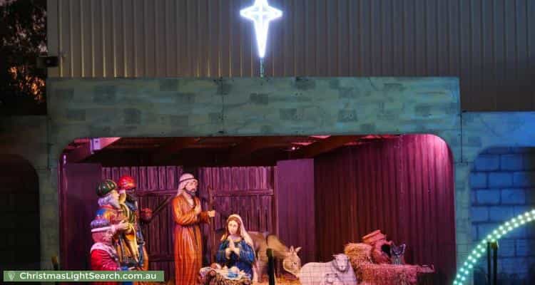 Christmas Light display at Old Melbourne Road, Chirnside Park