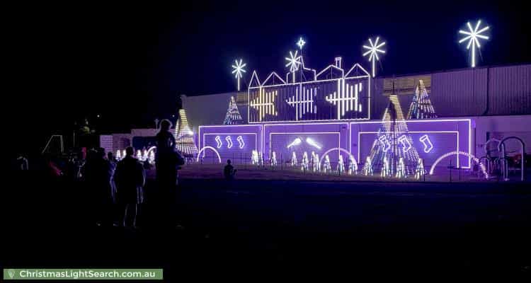 Christmas Light display at Old Melbourne Road, Chirnside Park