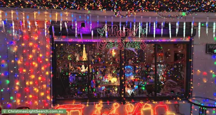 Christmas Light display at 6 Albara Road, Ingle Farm