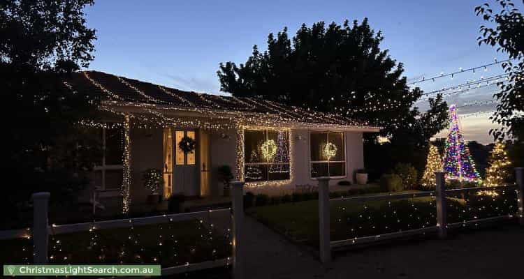 Christmas Light display at 15 Napoleon Way, Greenwith