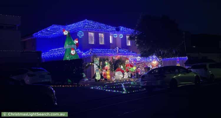 Christmas Light display at 108 Wurundjeri Boulevard, Berwick