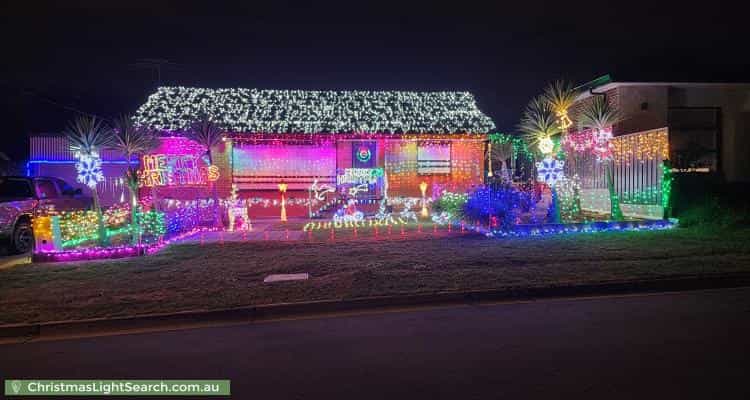 Christmas Light display at 6 Myara Avenue, Ingle Farm