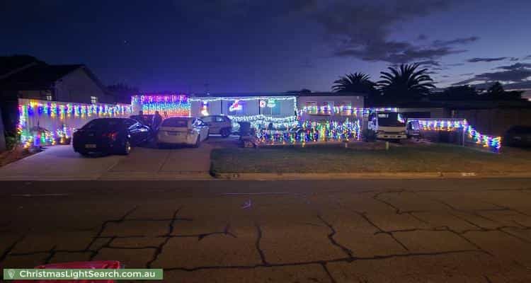 Christmas Light display at 9 Kalunga Avenue, Ingle Farm