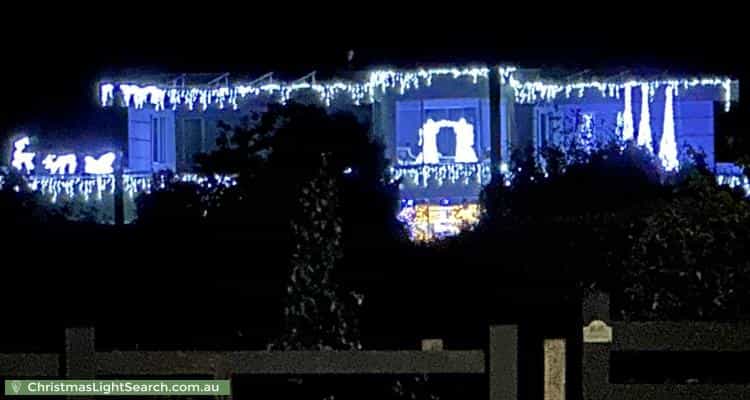 Christmas Light display at 6 Park Avenue, Plenty