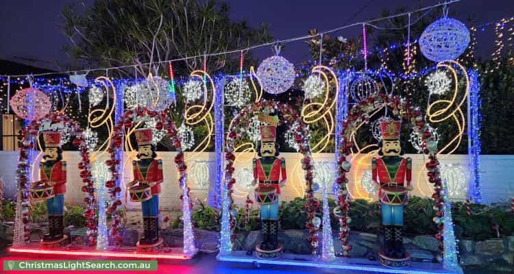 Christmas Light display at 79 Hanworth Street, Balcatta