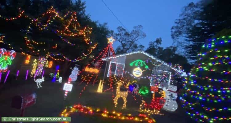 Christmas Light display at 63 Army Road, Boronia
