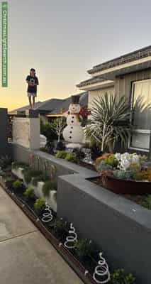 Christmas Light display at 7 Wallangarra Road, Carramar