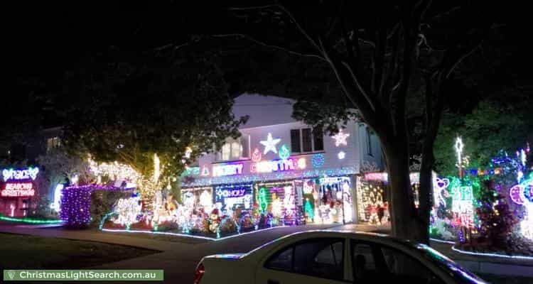 Christmas Light display at 101 Kempsie Road, Upper Mount Gravatt