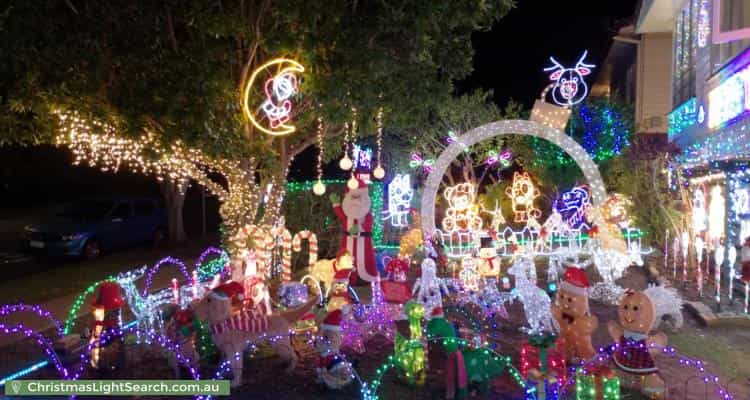 Christmas Light display at 101 Kempsie Road, Upper Mount Gravatt