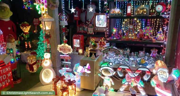 Christmas Light display at 101 Kempsie Road, Upper Mount Gravatt