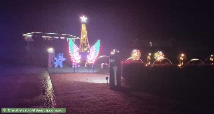 Christmas Light display at 119-121 Myrtle Road, Jimboomba