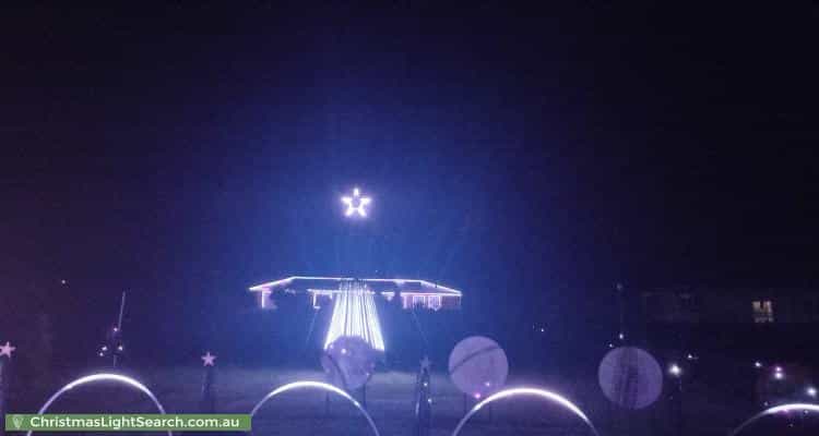 Christmas Light display at 119-121 Myrtle Road, Jimboomba