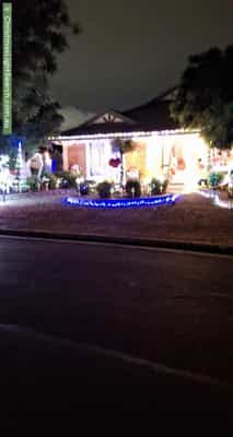 Christmas Light display at  Coogee Avenue, Paralowie