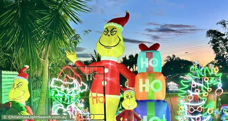 Christmas Light display at 30 Sambit Street, Tanah Merah