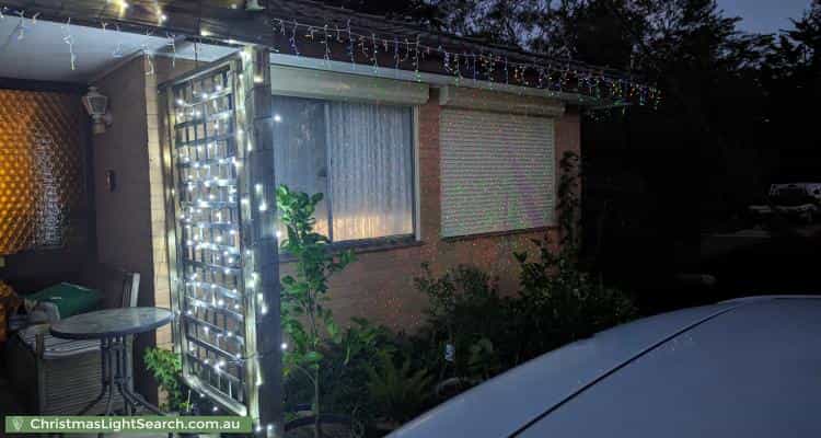Christmas Light display at 2 Drysdale Circuit, Kambah