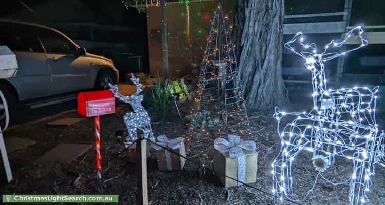 Christmas Light display at 2 Drysdale Circuit, Kambah