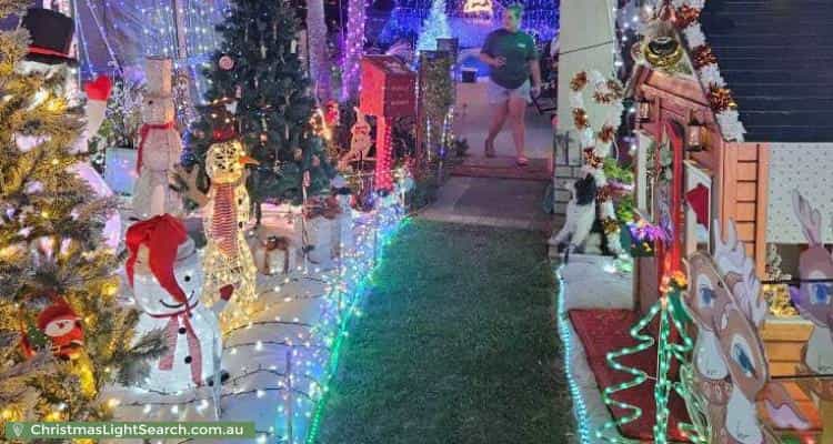Christmas Light display at 20 Adrian Street, Caboolture