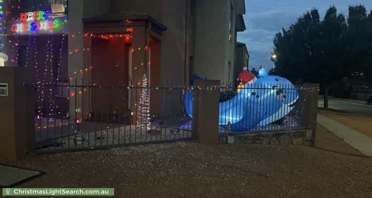 Christmas Light display at 80 Moonlight Avenue, Harrison