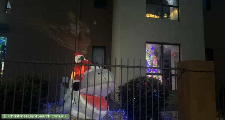 Christmas Light display at 80 Moonlight Avenue, Harrison