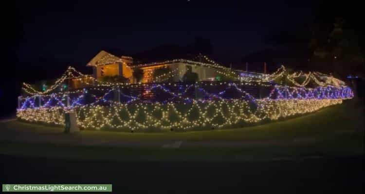 Christmas Light display at 30 Brush Box Place, Heathwood