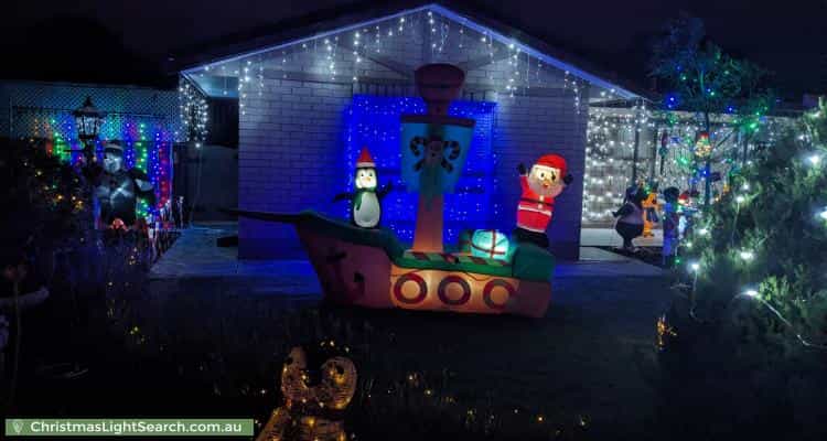 Christmas Light display at 19 Butler Street, Mallala