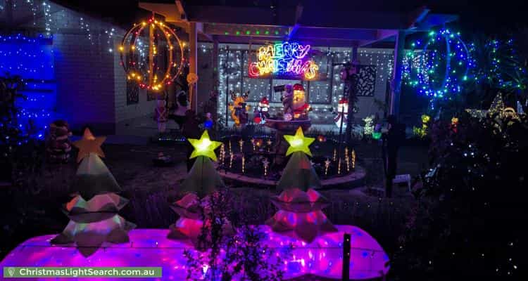 Christmas Light display at 19 Butler Street, Mallala