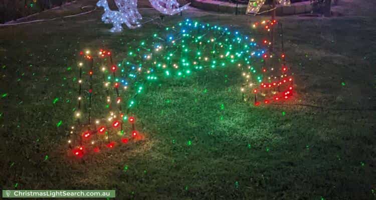 Christmas Light display at 19 Butler Street, Mallala
