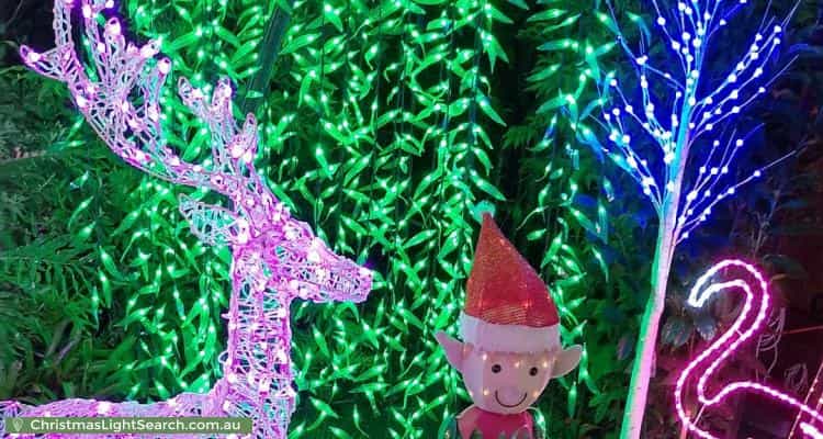Christmas Light display at 101 Kempsie Road, Upper Mount Gravatt
