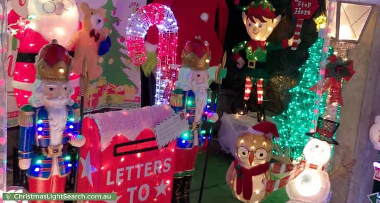 Christmas Light display at 101 Kempsie Road, Upper Mount Gravatt