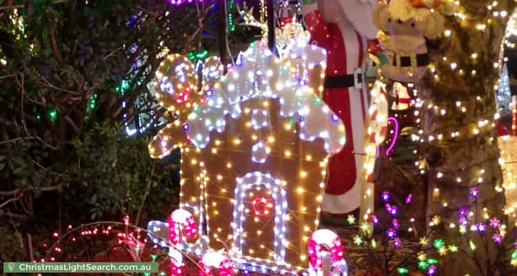 Christmas Light display at 101 Kempsie Road, Upper Mount Gravatt