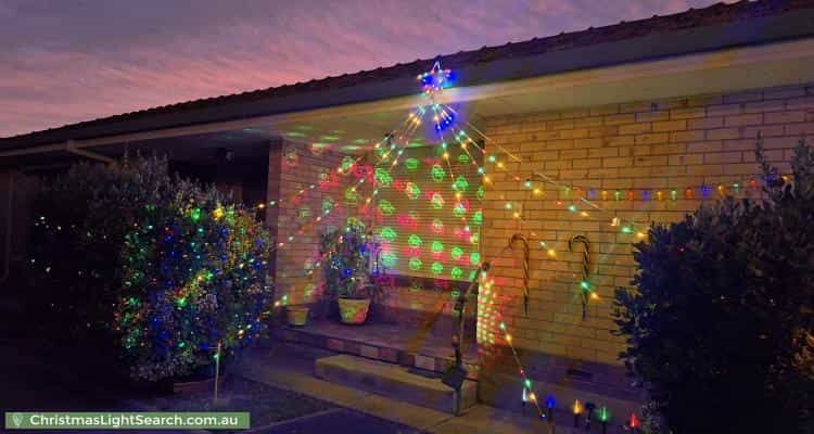 Christmas Light display at 75 Daws Road, Clovelly Park